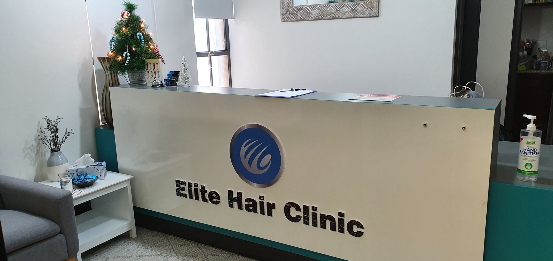 Elite Hair Clinic Sydney Office Desk